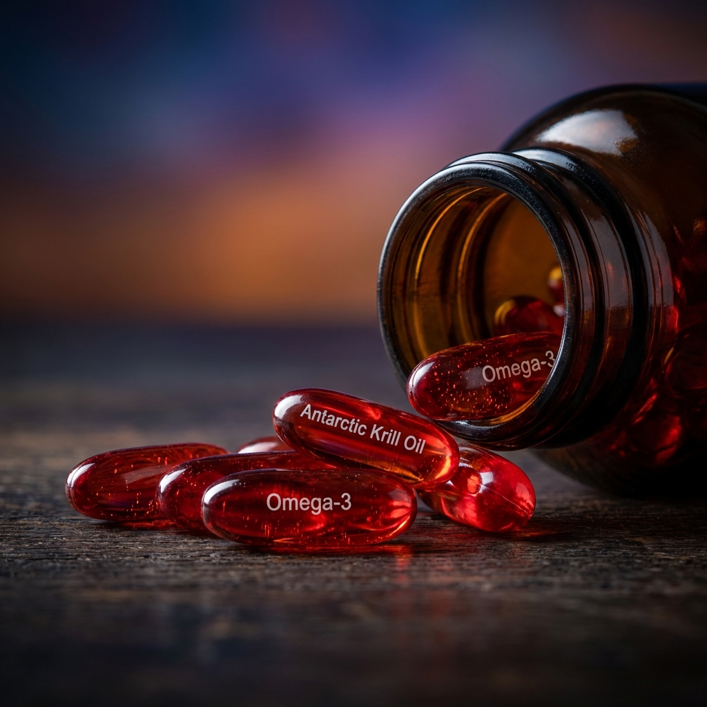 Antarctic Krill Oil Capsules capsules detail